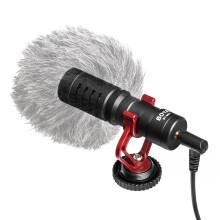 BY-MM1 Mini-Nierenmikrofon mit Metall-Elektretkondensator und 3,5-mm-Klinkenstecker für Smartphones, Tablets, PCs, DSLR-Kameras und Camcorder