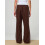 (S, Dark Brown) Γυναικεία παντελόνια φαρδιά, και streetwear 7