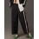 (S, Black) Pantalon ample d'été de serrage 6