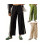 (L, Black) Pantalon ample d'été de serrage 3