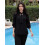 (XL, Black) Női Póló Hosszú Hétköznapi Hétköznapi 3