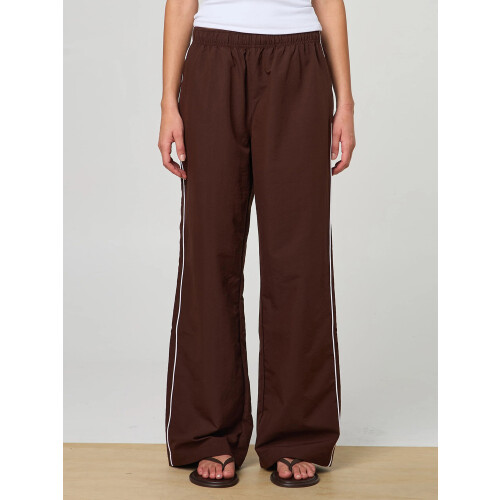(L, Dark Brown) Γυναικεία παντελόνια φαρδιά, και streetwear 2