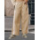 (L, Khaki) Pantalon ample d'été de serrage 5