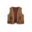(XXL, Brown) Γυναικείο Αμάνικο Γιλέκο, Άνετη Χρήση 3