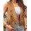 (XXL, Brown) Γυναικείο Αμάνικο Γιλέκο, Άνετη Χρήση 8