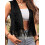 (XL, Black) Γυναικείο Αμάνικο Γιλέκο, Άνετη Χρήση 5
