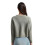 (L, Gray) Women's Crew Neck Knit Cardigan Basic Long Sleeve Solid Color Button Down Sweater Outwear 3