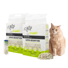 ALL FOR PAWS 5-in-1 Mixed Tofu Cat Litter, 12L (2Pack) Flushable | Rapid Clumping | Low Dust |7/24 Odor Control Nature Pellet Kitty Litter, Unscented