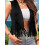 (XL, Black) Γυναικείο Αμάνικο Γιλέκο, Άνετη Χρήση 9