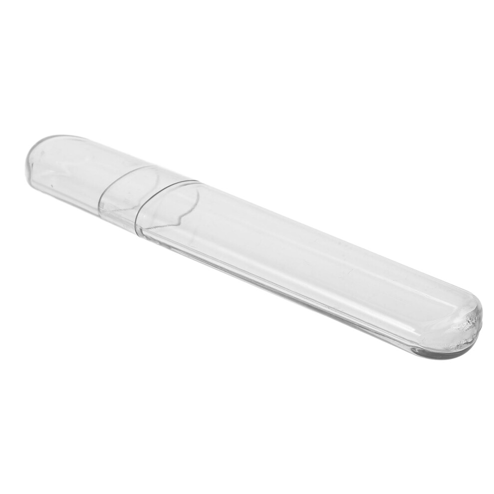 Tineasur Transparent Plastic Tweezer Case, Multifunctional Organizer for Beauty Tools