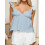 (M, Blue) Camiseta de verano profundo, holgada. 5