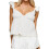 (S, White) Camiseta de verano profundo, holgada. 1