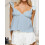 (M, Blue) Camiseta de verano profundo, holgada. 3