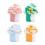 Furry Cloud Slime Kit Non-Settling Stretchy Butter Slime 1