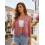(XXL, Pink) Γυναικείο σουέτ γιλέκο χίπικης εμφάνισης 3