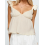 (M, Beige) Camiseta de verano profundo, holgada. 3