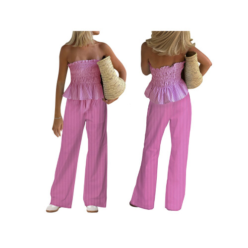 (M, Pink) Set de pantaloni 2 piese. 1