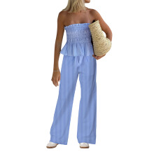 (S, Blue) Set de pantaloni 2 piese.