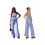 (L, Blue) Set de pantaloni 2 piese. 9