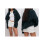 (One Size, Black) Women Knit Cardigan, Long Sleeve Button Closure Solid Fall Casual Jacket Sweater 2