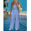 (S, Blue) Set de pantaloni 2 piese. 4