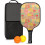 Σετ κουπιών Pickleball από fiberglass με λουλούδια, 2 μπάλες και τσάντα – Συμβατό με 1