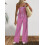 (M, Pink) Set de pantaloni 2 piese. 4