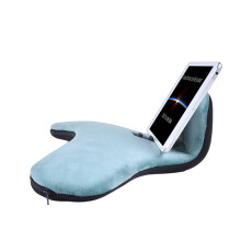 Facega Kussenhouder voor iPad – Handsfree gebruik op schoot of in bed, ideaal om te lezen en te browsen – Blauw