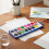 Mini Watercolor Paint Set Portable Palette 8 Grids 7