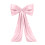 Julgranstopp Rosett Röd Satin Stor Rosa 2