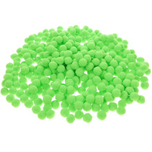 FRCOLOR2000 ks Nadýchané brmbolce pre hobby materiály Vianočné ozdoby Svetlozelené okrúhle plyšové vlnené