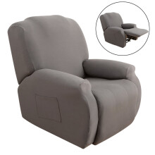 Capa protetora elástica para sofá reclinável tipo chaise longue, capa protetora para poltrona.