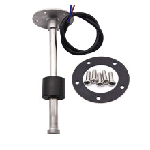 Sensore di livello acqua/carburante da 0-190 ohm/240-33 ohm, adatto per indicatore da 52 mm, per imbarcazioni marine, auto, unità di trasmissione