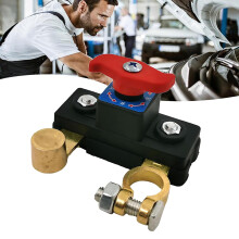 Protetor de Vazamento e Desconexão Universal de Bateria 2026Upgrade, 12V/24V, Cobre Sólido, À Prova D'Água – Compatível com Baterias de Carro