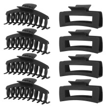LuSeren Fermagli per capelli a banana grandi, opachi, da 10,9 cm (4,3") per donna – Tenuta forte, adatti a capelli sottili, spessi e ricci, colori