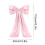 Julgranstopp Rosett Röd Satin Stor Rosa 3