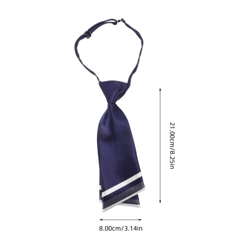 Damslips Mörkblå 1 set Förknuten Elegant Imiterad Sidenaccessoar 1