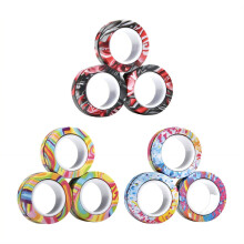 ks Fidget Spinner, magnetický náramok Fidget krúžok, Fidget magnety