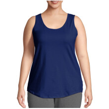 Dámské tílka, letní ležérní, jednobarevné, volné, s kulatým výstřihem, tílka L-5XL