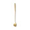 Dinnerware Sets,6PCS Spoon Long Handle Texture Stainless Mixing Coffee Spoon For Home 2