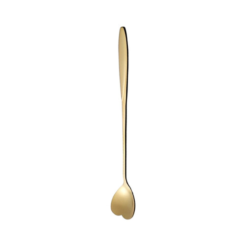 Dinnerware Sets,6PCS Spoon Long Handle Texture Stainless Mixing Coffee Spoon For Home 1