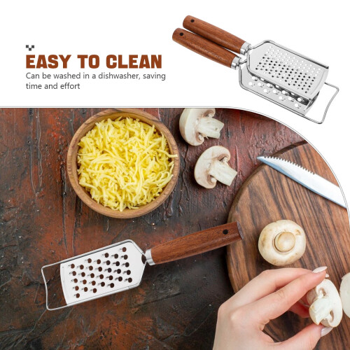 Lot de 2 râpes multifonctions pour la cuisine maison, outil de râpage efficace. 2