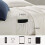 Queen Bed in a Bag Set – Red & Grey Stripes, Microfiber 4