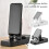 Multifunctional Foldable Phone Stand with Bluetooth Speaker for Desktop Smartphone Bracket 2