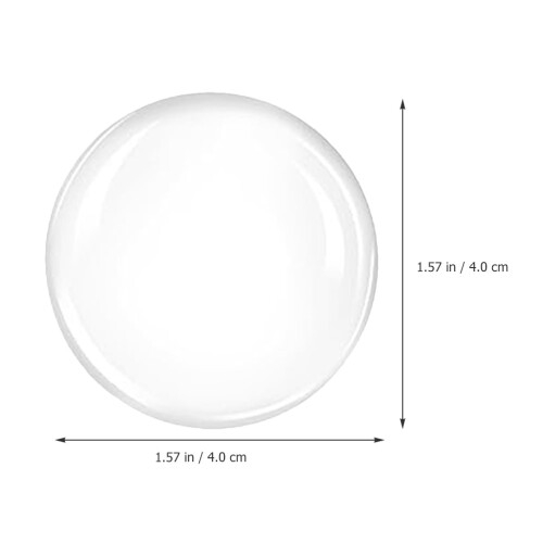 Abwaschbare Wandschutzpuffer, transparent, 10 Stück 1