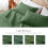 Olive Green King Quilt Set with 2 Shams 4