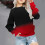 Mädchen-Sweatshirt mit Rundhalsausschnitt und langen Ärmeln, süßer Pullover 1
