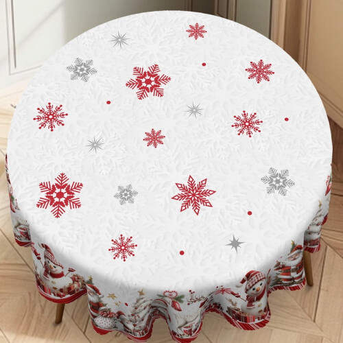 Juledug Rund 150 cm Polyester 2