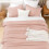 Boho Pink King Sengetæppesæt med 2 Pudebetræk 5