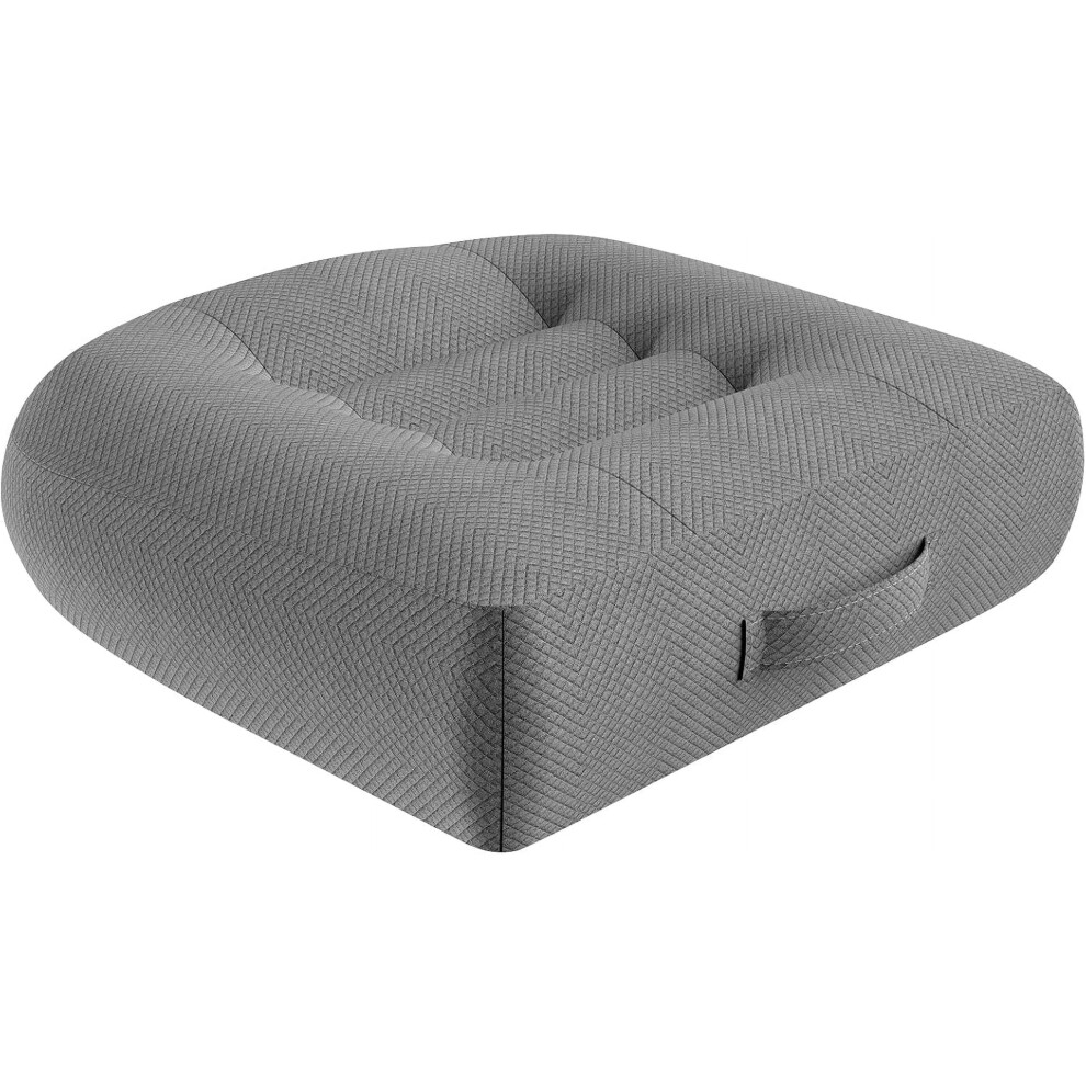 Adult Booster Seat Cushion Â Compatible With Cars, Trucks, Office Chairs, Wheelchairs & Home Use Grey 9181073138522